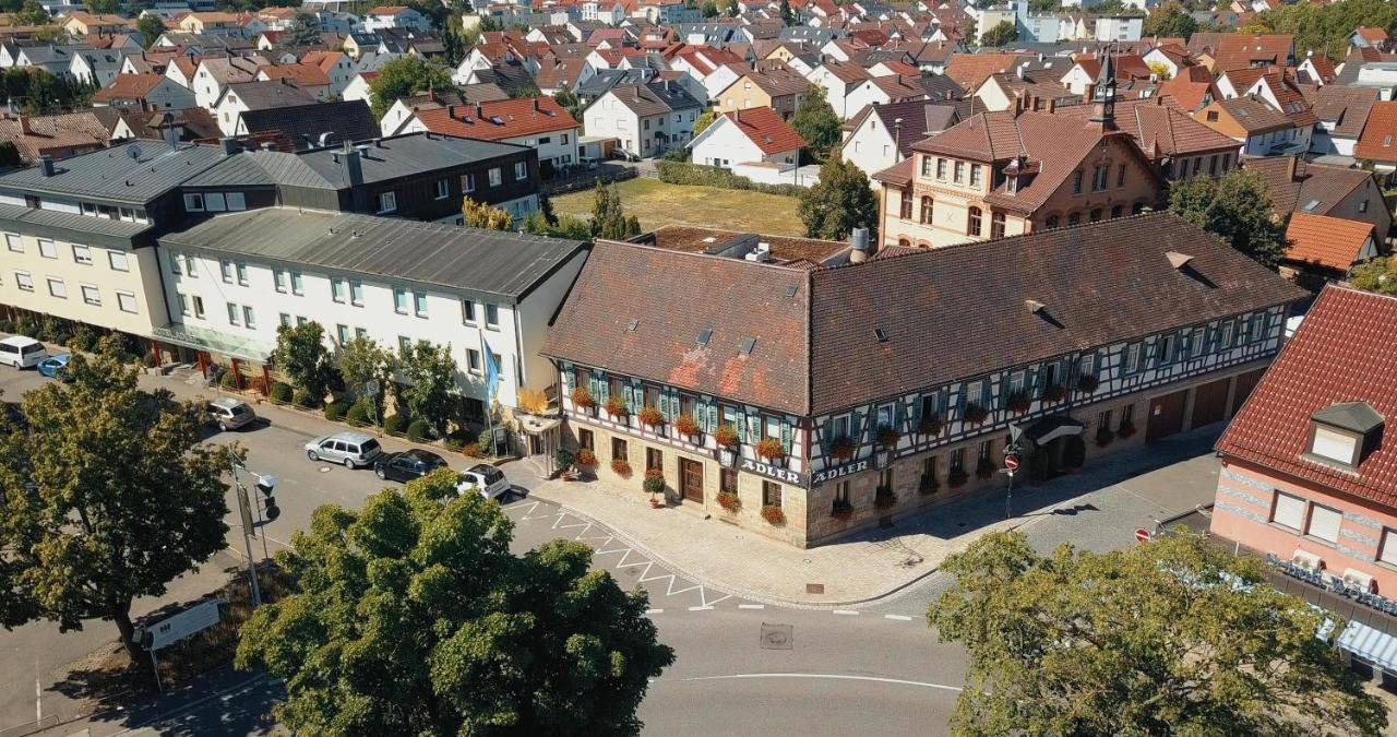 Hotel Adler Asperg Buitenkant foto